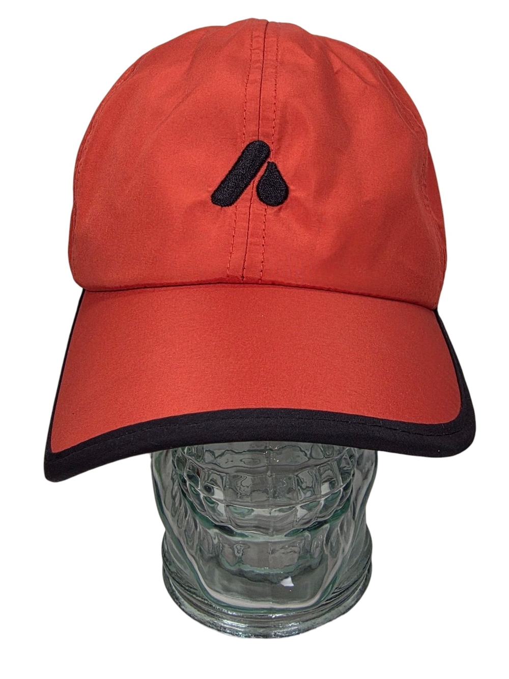 ACTIVCOOL Red & Black Adjustable Hat Lightweight Running Tennis Cap Unisex EUC